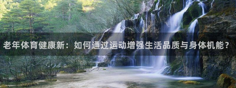 老年体育健康新：如何通过运动增强生活品质与身体机能？