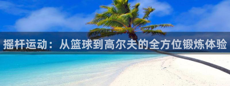 摇杆运动：从篮球到高尔夫的全方位锻炼体验