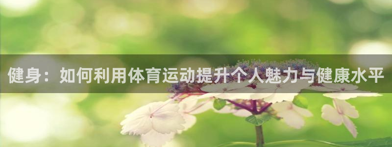健身：如何利用体育运动提升个人魅力与健康水平