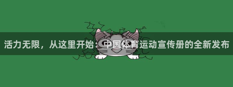 活力无限，从这里开始：中国体育运动宣传册的全新发布
