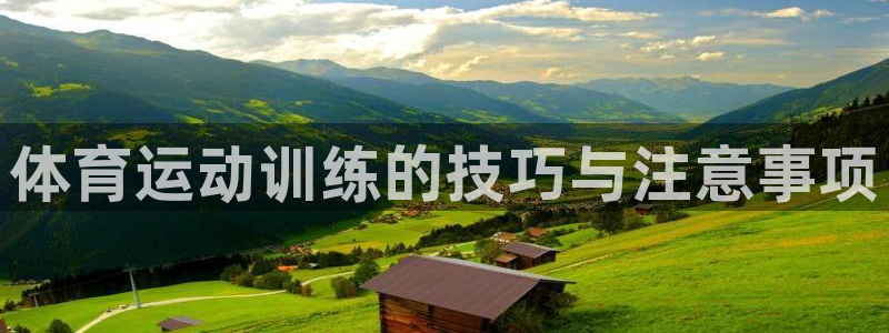体育运动训练的技巧与注意事项