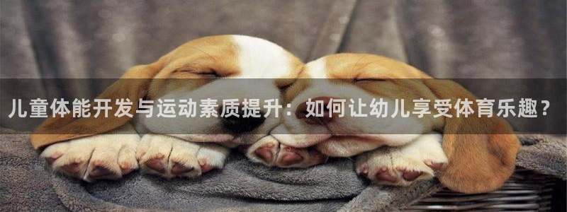 儿童体能开发与运动素质提升：如何让幼儿享受体育乐趣？
