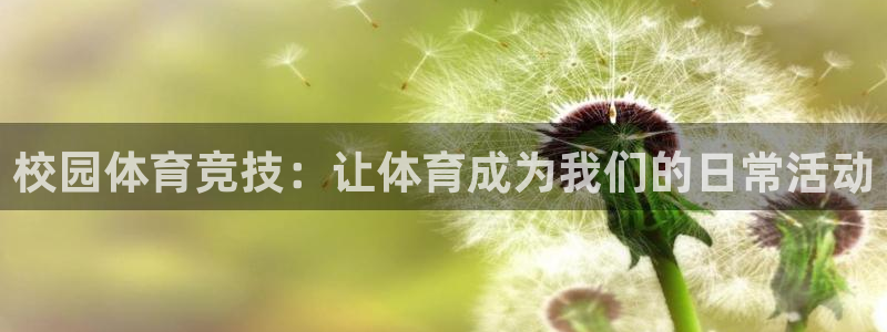 校园体育竞技：让体育成为我们的日常活动