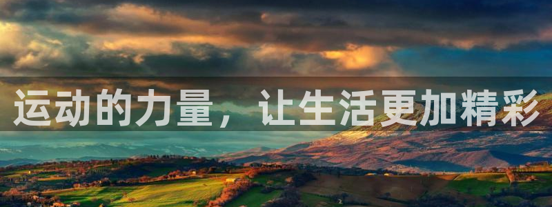 运动的力量，让生活更加精彩